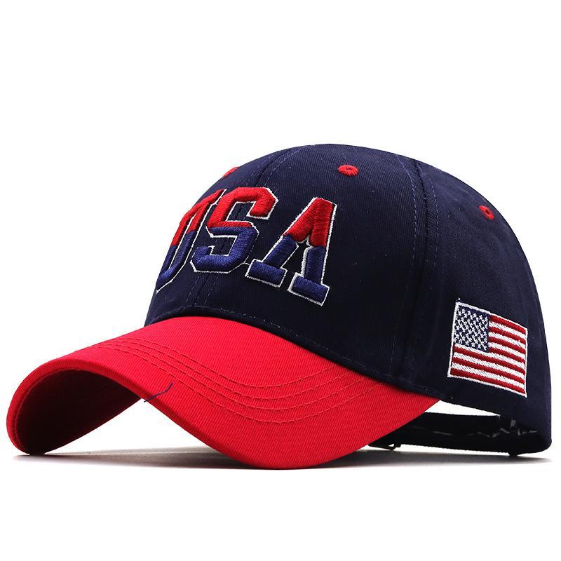 Men's Casual Outdoor USA Flag Cap