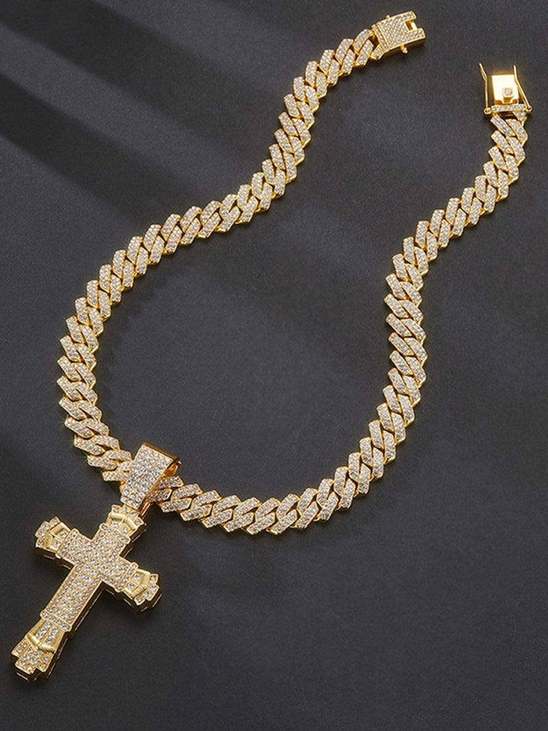 Diamond Cross Necklace