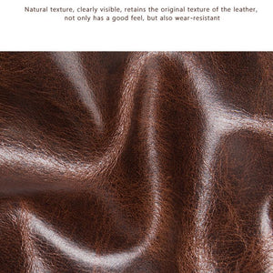 Klassische Hüft- und Umhängetasche aus echtem Leder für Herren