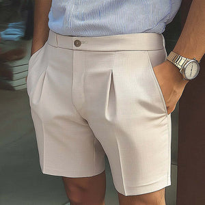 Lässige Retro-Shorts aus Leinen für Herren