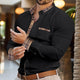 Men's Color Block Casual Long Sleeve Plaid Lapel Shirt