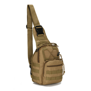 Herren-Rad-Umhängetasche, Armee-Camouflage, taktische Brusttasche, Outdoor-Bergsteigen, tragbare Umhängetasche