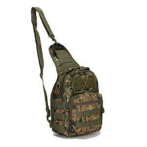 Herren-Rad-Umhängetasche, Armee-Camouflage, taktische Brusttasche, Outdoor-Bergsteigen, tragbare Umhängetasche