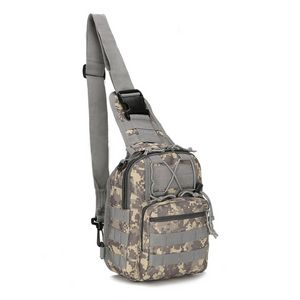 Herren-Rad-Umhängetasche, Armee-Camouflage, taktische Brusttasche, Outdoor-Bergsteigen, tragbare Umhängetasche