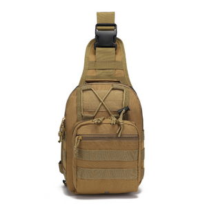 Herren-Rad-Umhängetasche, Armee-Camouflage, taktische Brusttasche, Outdoor-Bergsteigen, tragbare Umhängetasche