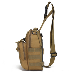 Herren-Rad-Umhängetasche, Armee-Camouflage, taktische Brusttasche, Outdoor-Bergsteigen, tragbare Umhängetasche