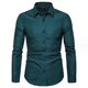 Men's Fashion Casual Business Long Sleeve Shirt