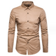 Men's Fashion Casual Business Long Sleeve Shirt