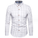 Men's Fashion Casual Business Long Sleeve Shirt