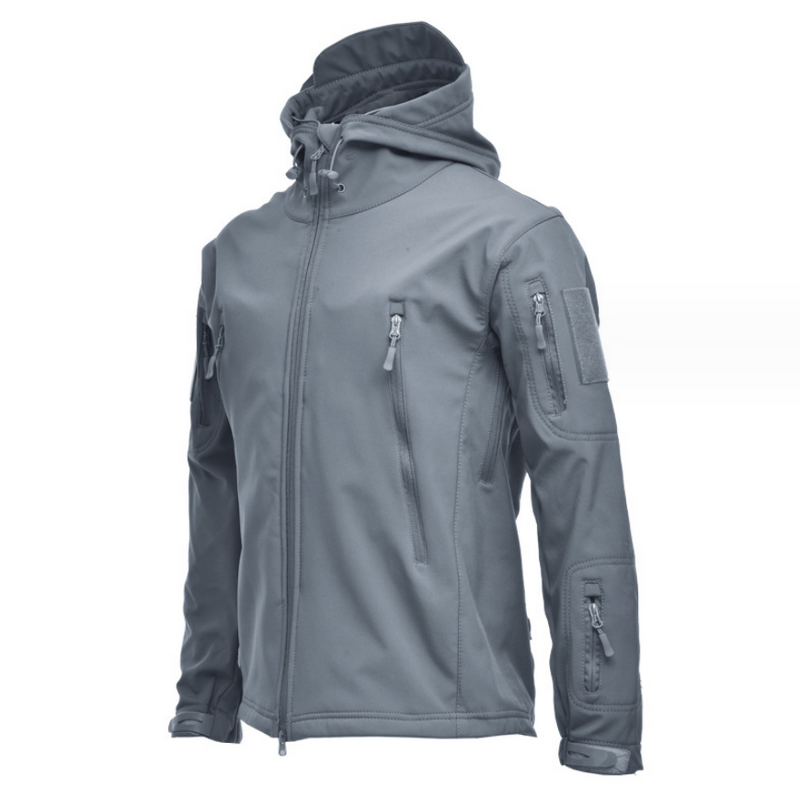 Men's Shark Skin Soft Shell Windproof Jacket