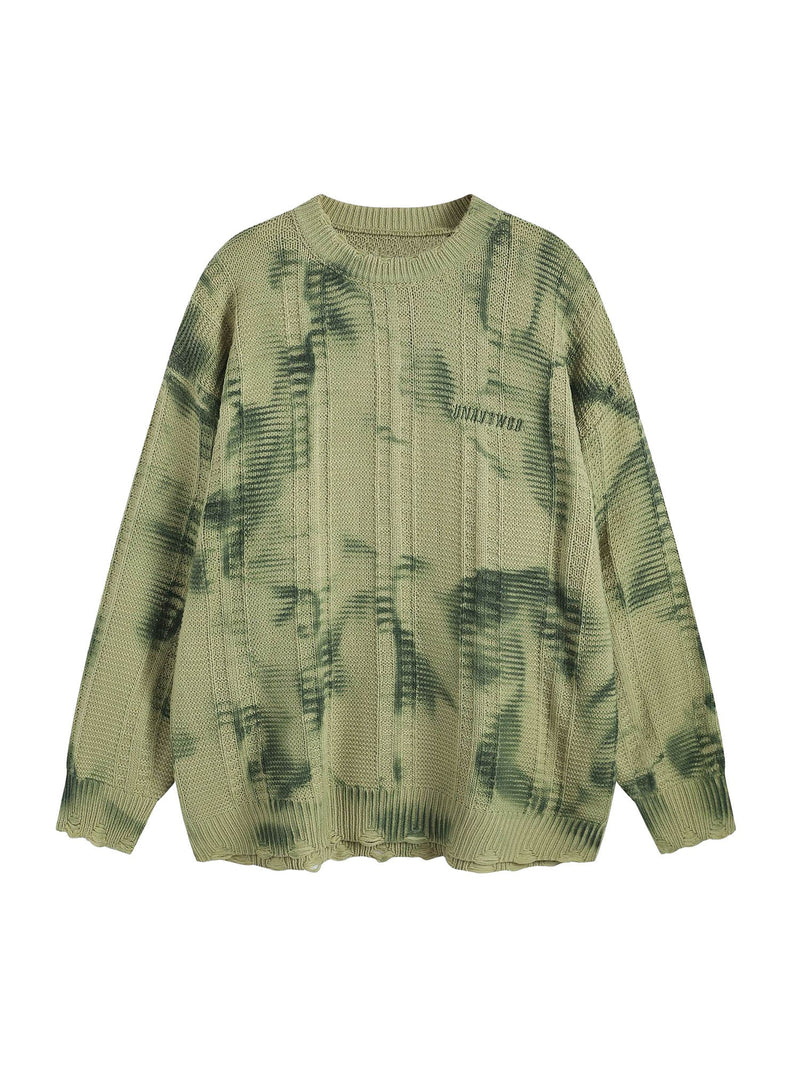 Tie-Dye Wasteland Style Sweater