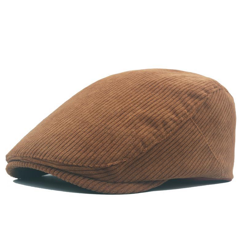 Herren-Cordmütze im Retro-Stil im britischen Stil