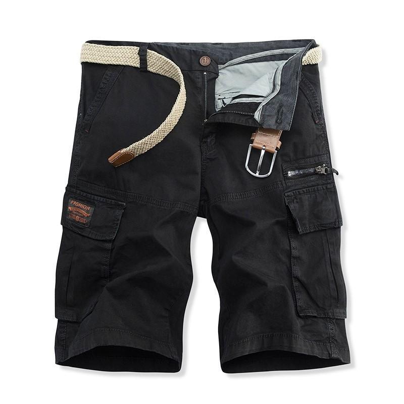 Lockere, gerade Cargo-Outdoor-Shorts für Herren