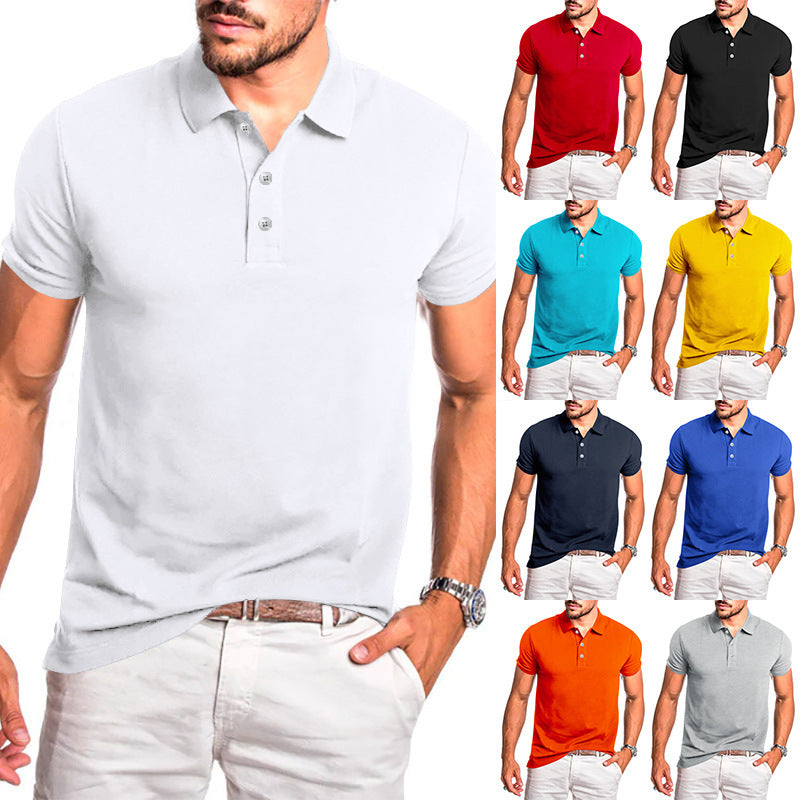 MEN'S POLO NECK SHORT SLEEVED POLO