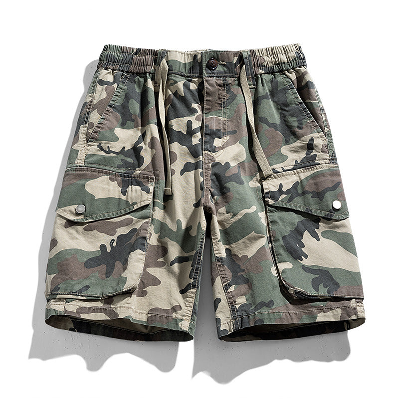 CAMO CASUAL  9''CARGO PANTS