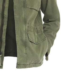 Men's Retro Casual Field Multi-Pocket Work Jacket