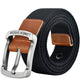 Men's Pin Buckle Alloy Canvas Belt