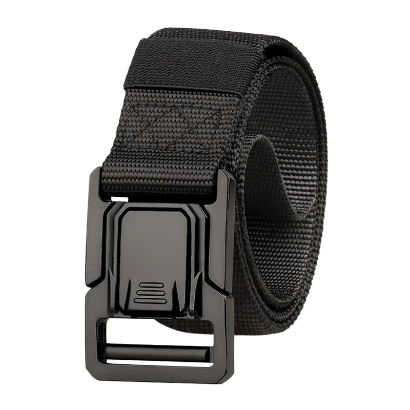 Men's Aluminum Alloy Nylon Outdoor Tactical Belt