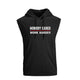 NOBODY PRINT QUICK DRY HOODED TANK