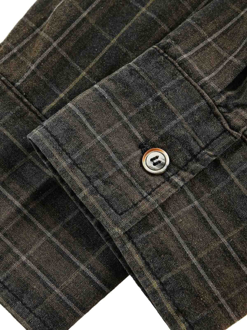 Retro Cleanfit Plaid Shirt