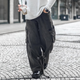 Herrenmode verwaschene, lockere Jeans mit mehreren Taschen