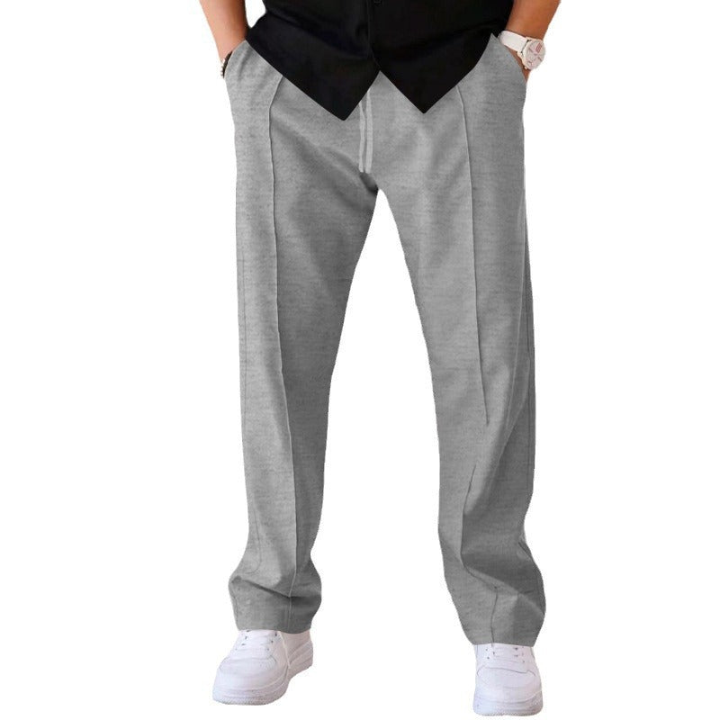 LOOSE STRAIGHT LEG SPORTS CASUAL PANTS