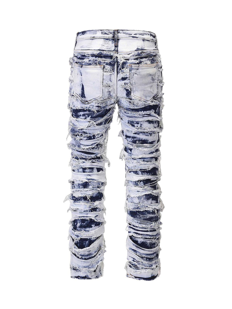 High Street Old Washed Slim Fit Jeans Pants