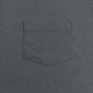 Lässiges Herren-T-Shirt aus gerippter Baumwollmischung mit V-Ausschnitt und schmaler Passform, kurzärmelig