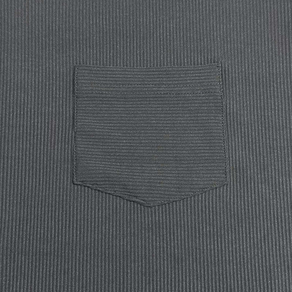 Men's Casual Ribbed Cotton Blend V-neck Slim Fit Short-sleeved T-shirt