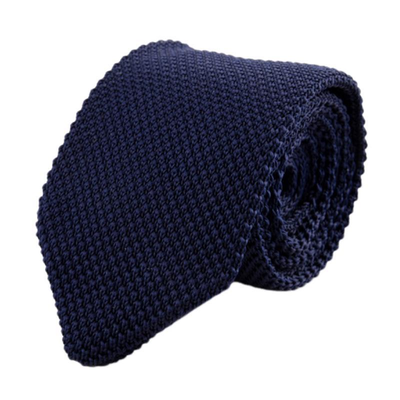 Vintage-Strickkrawatte in Pfeilform für Herren