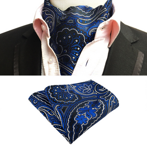 Men's Classic British Style Jacquard Neck Scarf