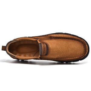 Men's Retro Plus Size Slip-on Shoes