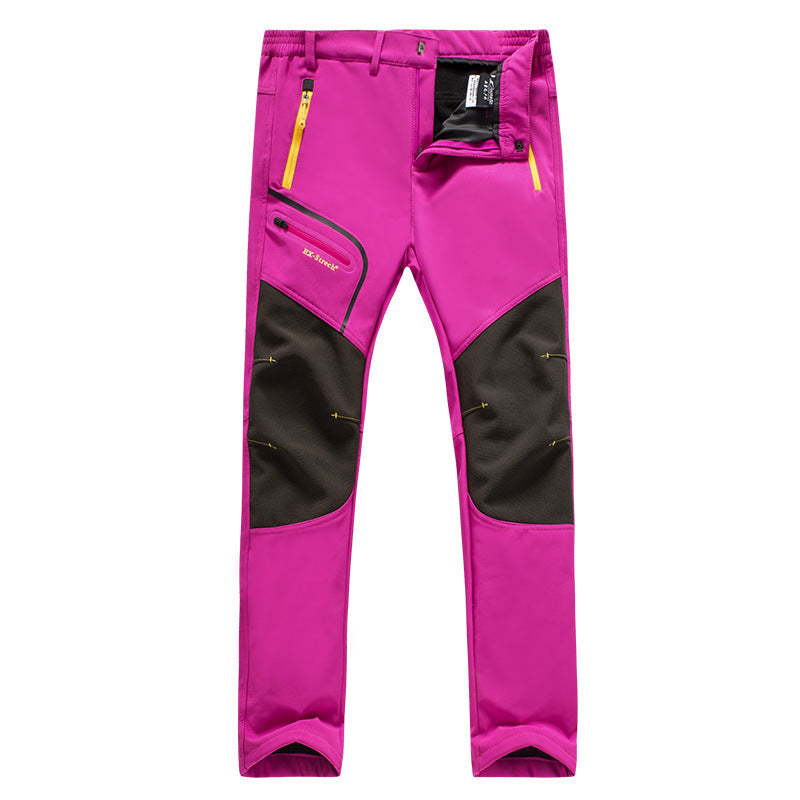 OUTDOOR QUICK DRYING PANTS, THIN, BREATHABLE, WATERPROOF, ELASTIC, ASSAULT PANTS, LOOSE HIKING AND MOUNTAINEERING PANTS