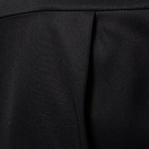 Herren-Langarmhemd mit lässigem Revers, schräger Knopfleiste, asymmetrischer Slim Fit