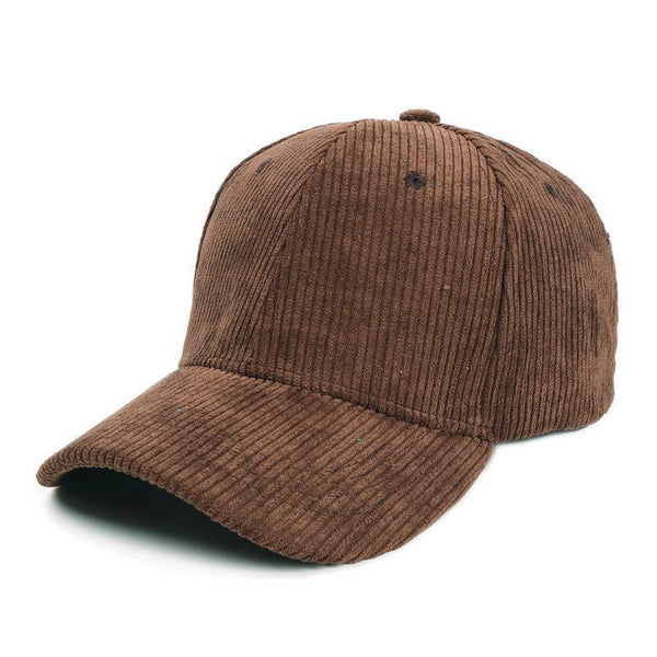 Retro-lässige Cordmütze für Herren