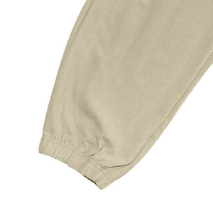 Men's Classic Casual Multi-Pocket Cotton And Linen Cargo Pants