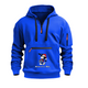 MICK IN THE BOX CASUAL SPORTS MULTI ZIPPER ARM POCKET MEN'S SWEATSHIRT HOODIE