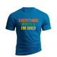 I'M TIRED  COTTON GRAPHIC TEE