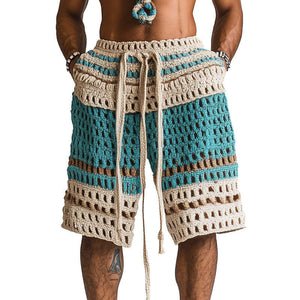 Men's Holiday Braided Beach Shorts
