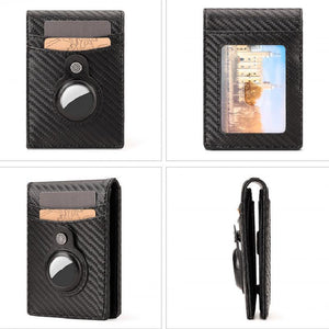 Men's Practical Air Tag Leather Wallet