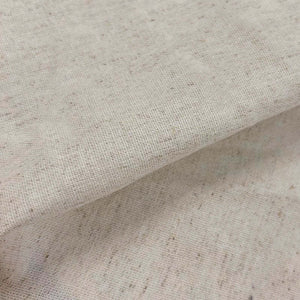 Men's Skin-friendly Off-White Cotton And Linen Long-sleeved Hoodie