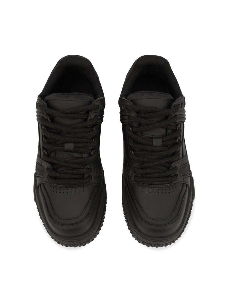 Black Warrior Street Rap Sneakers