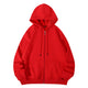 custom_alt#color_Silver Fleece Zipper Hoodie - Red