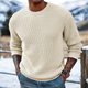 Men's Retro Crew Neck Western Style Knitted Sweater Pullover