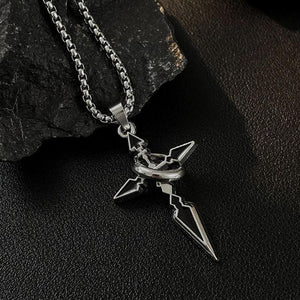 Casual Retro Cross Trend Necklace