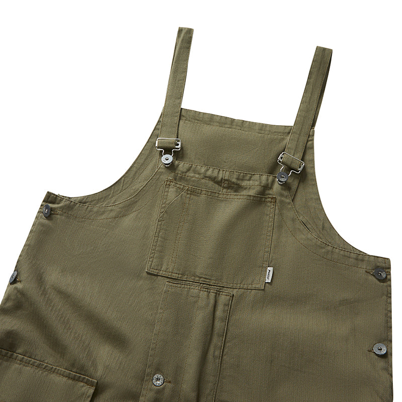 Nostalgic Cargo Overalls - Men's