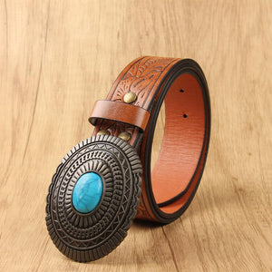 Klassischer Vintage-Gürtel im Western-Cowboy-Stil für Herren
