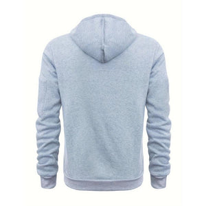 Men's Casual Multi-pocket Loose Sports Hoodie
