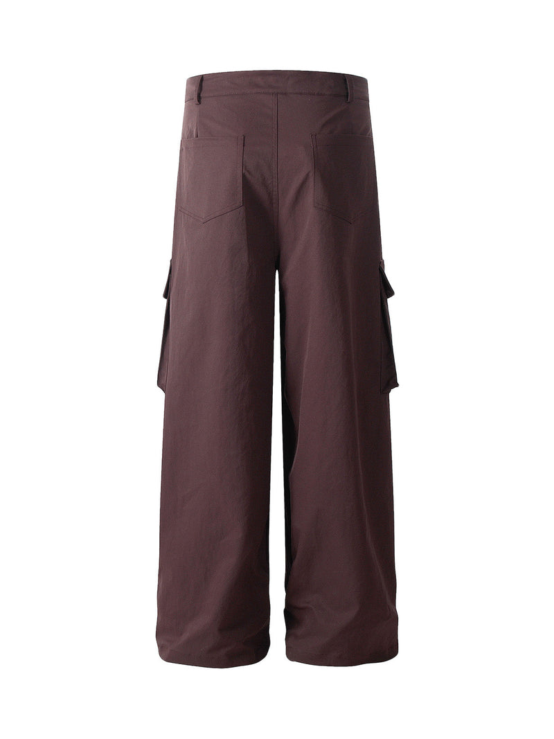 Deconstructed Multi-Pocket Cargo Pants