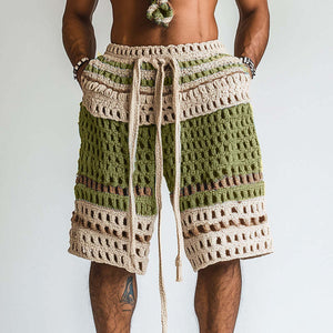 Men's Holiday Braided Beach Shorts